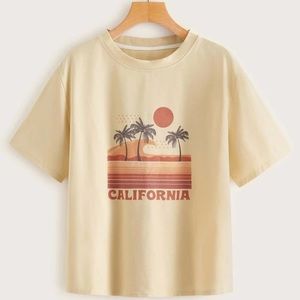 California T Shirt yellow medium
